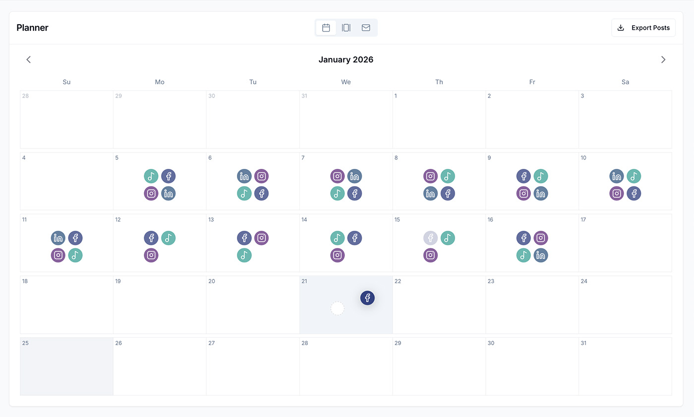 Drag and Drop Organization